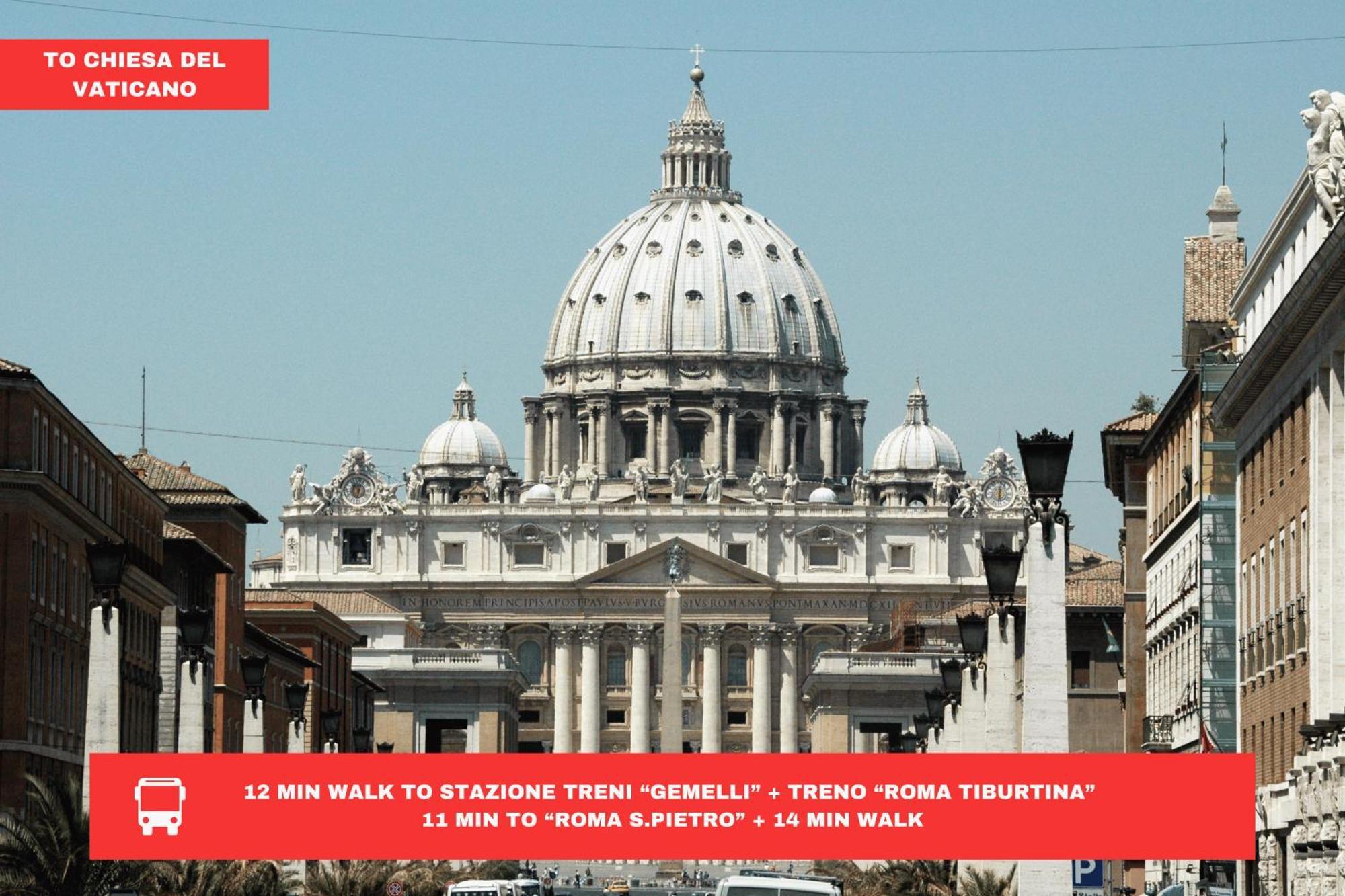 Ospedale Gemelli-Vaticano Domus Di Pace 1Bdr Rome Bagian luar foto